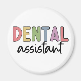 Imán Auxiliar dental | Regalos para dentista asistente