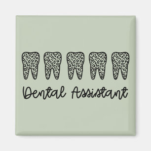 Imán Auxiliar dental   Regalos para dentista asistente