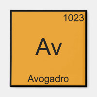 Av - Avogadro Divertido Elemento Química Símbolo T