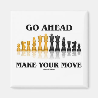 Imán Avanzar Hacia Adelante Hacer Tu Movimiento (Juego 