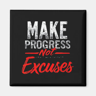 Imán Avanzar, no Excusar, Cita Motivacional