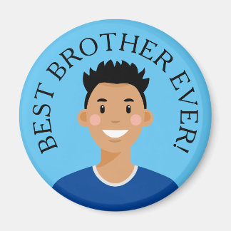 Imán Avatar personalizado Mejor Hermano jamás Magnet