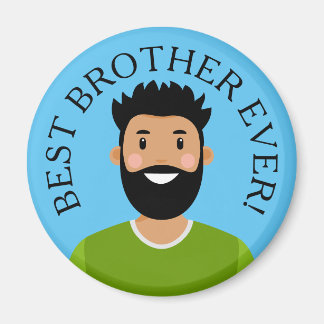 Imán Avatar personalizado Mejor Hermano jamás Magnet