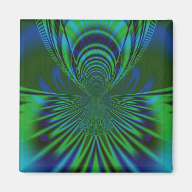 Imán Ave azul (Frente)