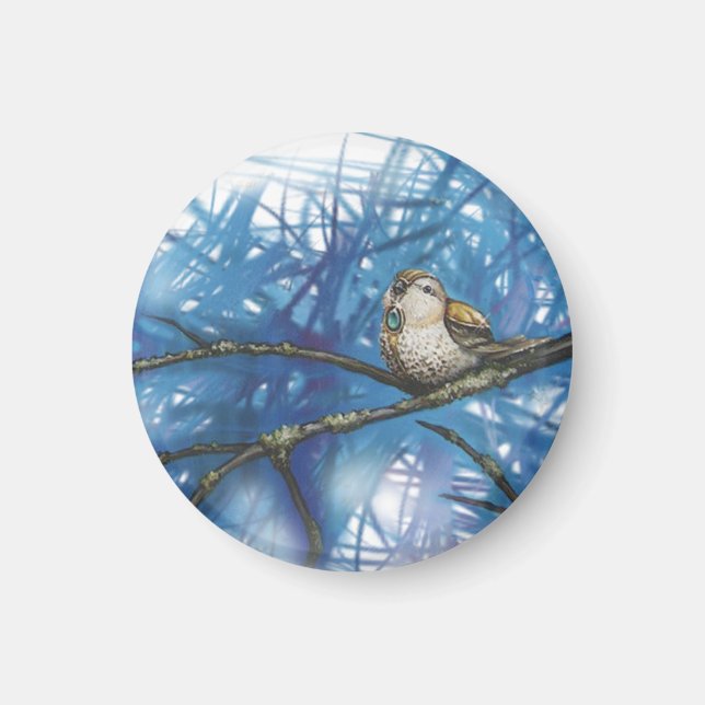 Imán ave de guerra (Frente)