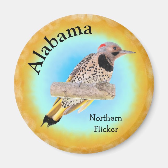 Imán Ave del Estado de Alabama (Frente)
