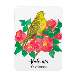 Imán Ave del estado de Alabama Yellowhammer