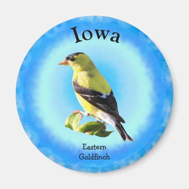 Imán Ave del Estado de Iowa (Frente)