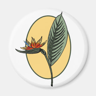 Imán Ave del paraíso