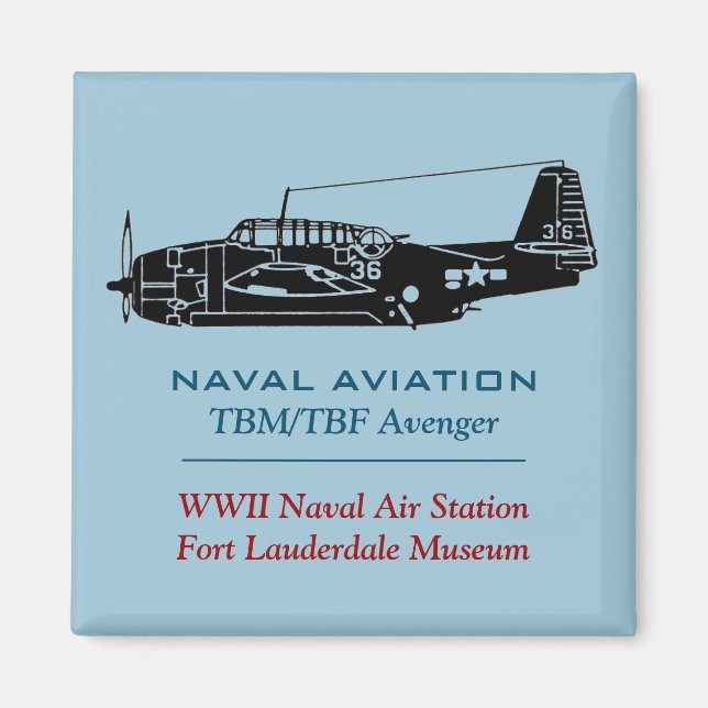 Imán Avenger de TBM - TBF (Frente)