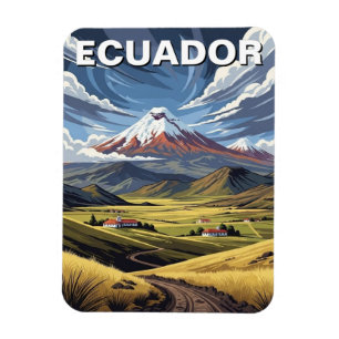 Imán Avenida de los Volcanes Ecuador viaje
