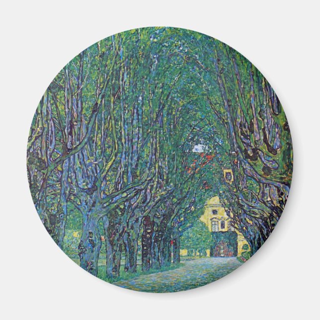Imán Avenida en el parque Schloss Kammer de Gustav Klim (Frente)