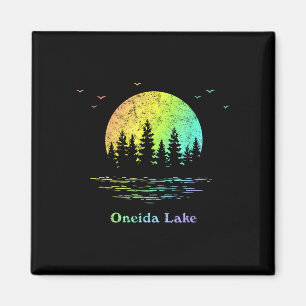 Imán aventura al aire libre en el lago Oneida vacacione