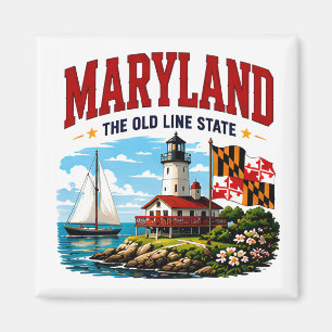 Imán Aventura de la bahía de Chesapeake de Maryland