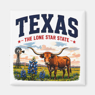 Imán Aventura de la Estrella Solitaria de Texas