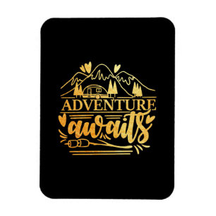 Imán Aventura de regalo de camper