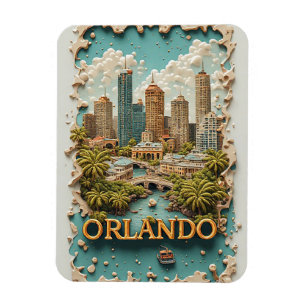 Imán Aventura de viaje a Orlando Florida