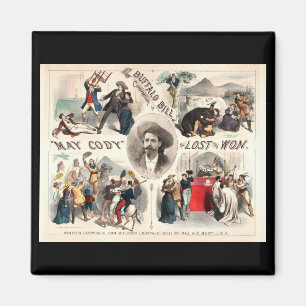 Imán Aventuras de Buffalo Bill