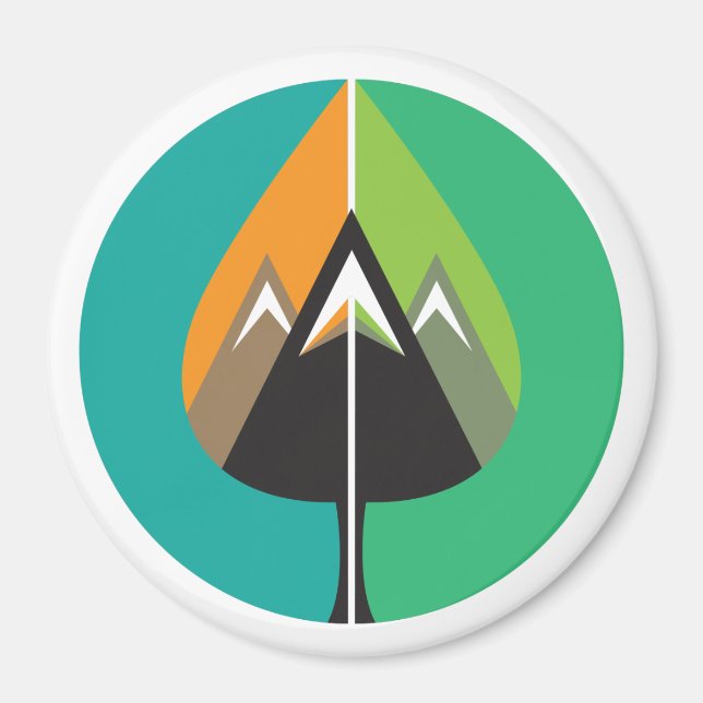 Imán aventuras de otoño (Frente)