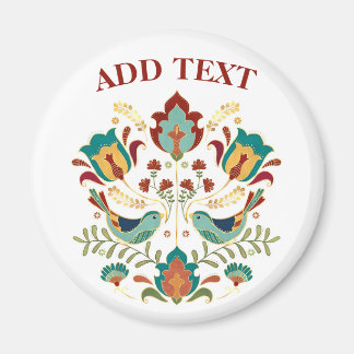 Imán Aves de bienvenida hex holandesas