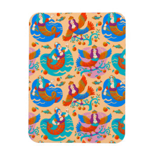 Imán Aves de fuego y sirenas