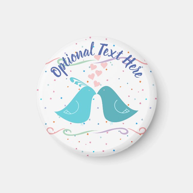 Imán Aves enamoradas (Frente)