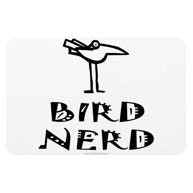 Imán Aves, observación de aves, ornitología (Horizontal)