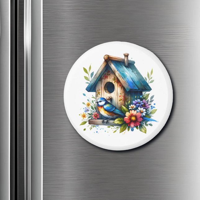 Imán Aves y Aves de Cuta Pequeña Acuarela (Subido por el creador)