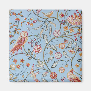 Imán Aves y flores, William Morris