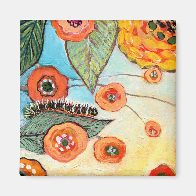 Imán Aves y mariposas no 1 (Frente)