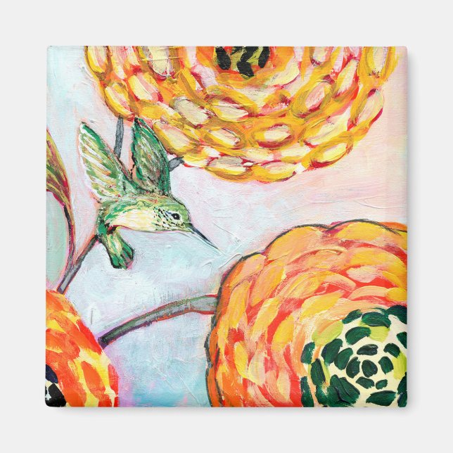 Imán Aves y mariposas no 3 (Frente)