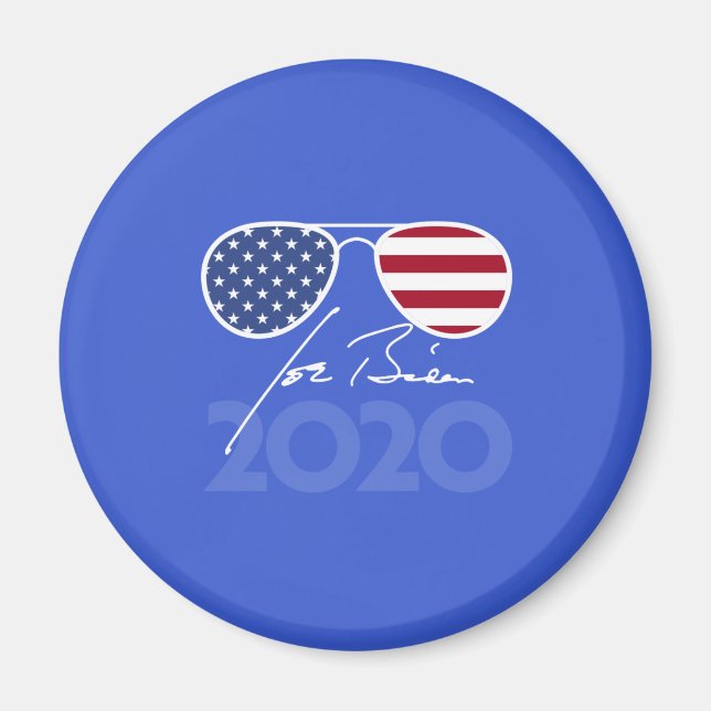 Imán Aviadores Joe Biden 2020 (Frente)