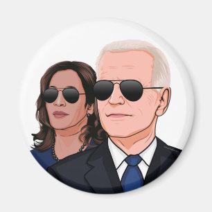 Imán Aviadores Joe y Kamala