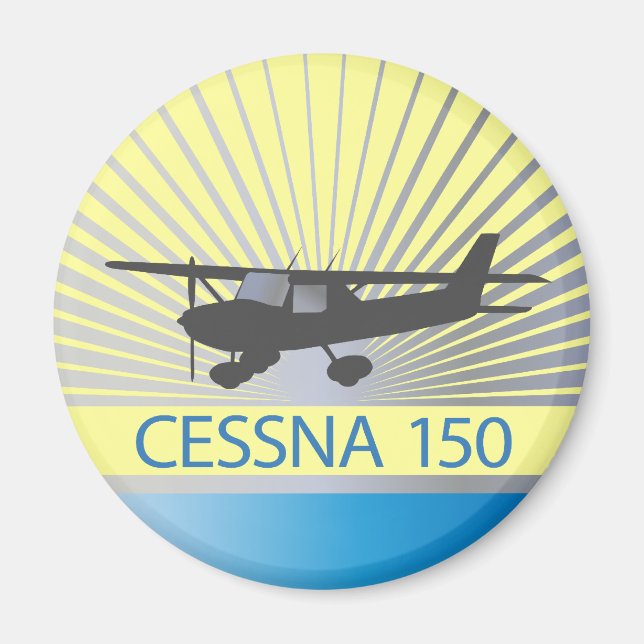 Imán Avión Cessna 150 (Frente)