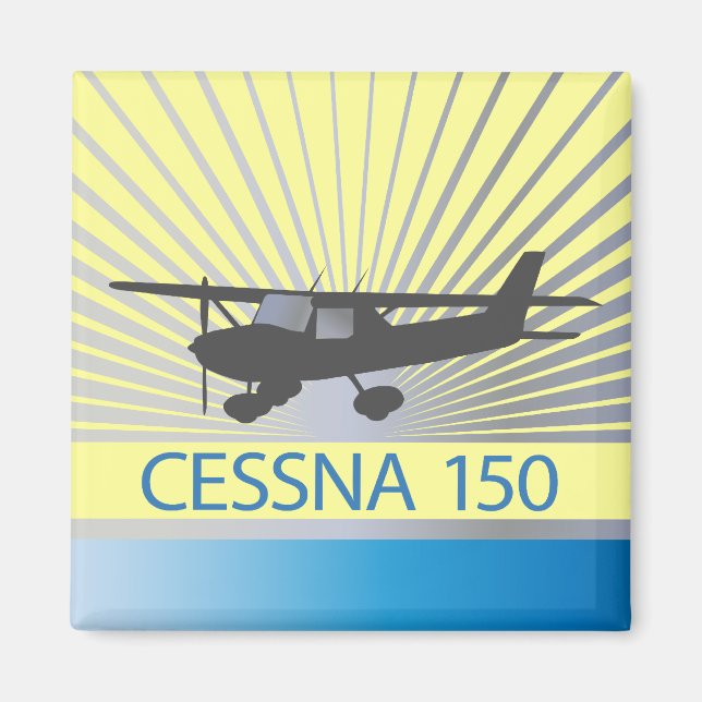 Imán Avión Cessna 150 (Frente)