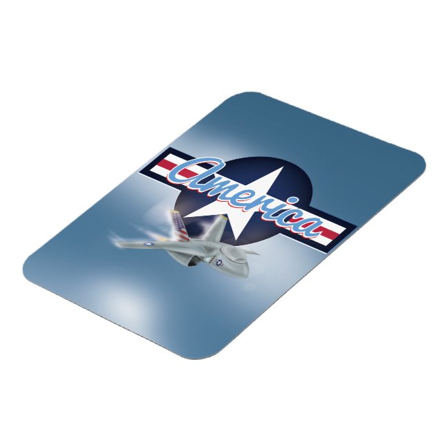 Imán Avión de combate americano (Lado Izquierdo)