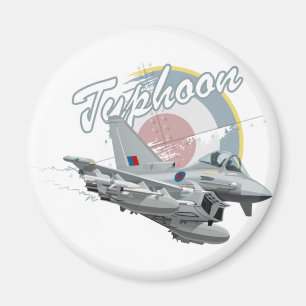 Imán avión de combate personalizado