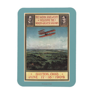 Imán Avión de los hermanos de Wright