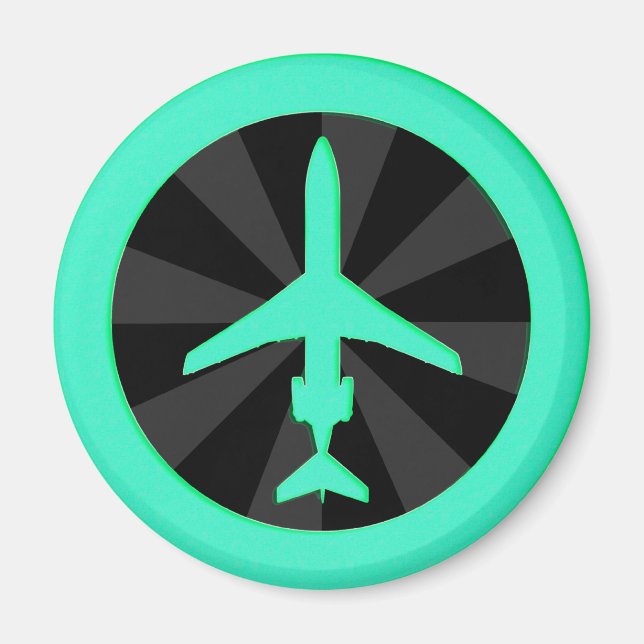 Imán Avión de reacción (Frente)