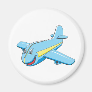 Imán Avión del dibujo animado