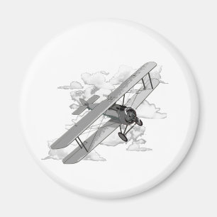 Imán Avión del vintage