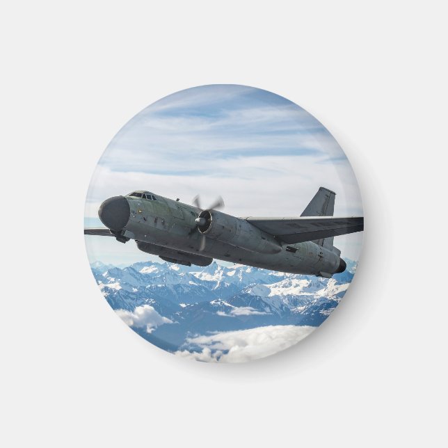 Imán Avión en el cielo (Frente)