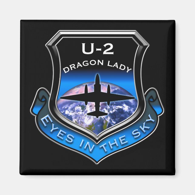 Imán Avión espía U-2 (Frente)