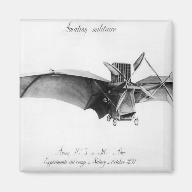 Imán Avión III, "El murciélago" (Frente)