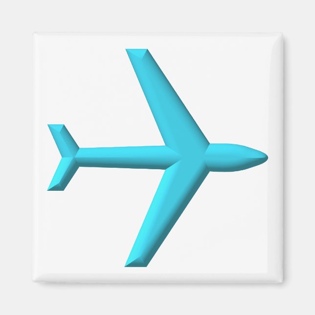 Imán Avión/Jet (Frente)