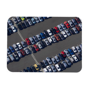 Imán Avión sobre el estacionamiento