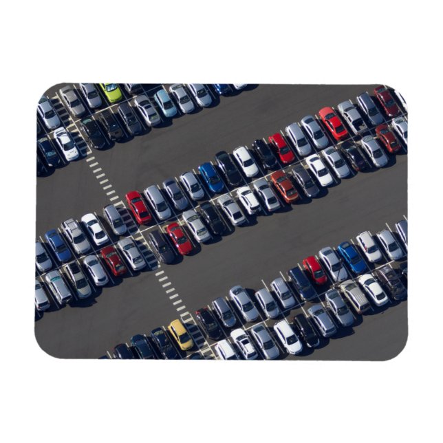 Imán Avión sobre el estacionamiento (Horizontal)