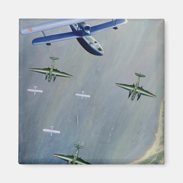 Imán Aviones marinos de 1933 (Frente)