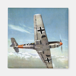 Imán Aviones ME-109 de la Segunda Guerra Mundial en vue