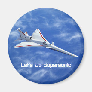 Imán Aviones subpersónicos X-59 de bajo auge